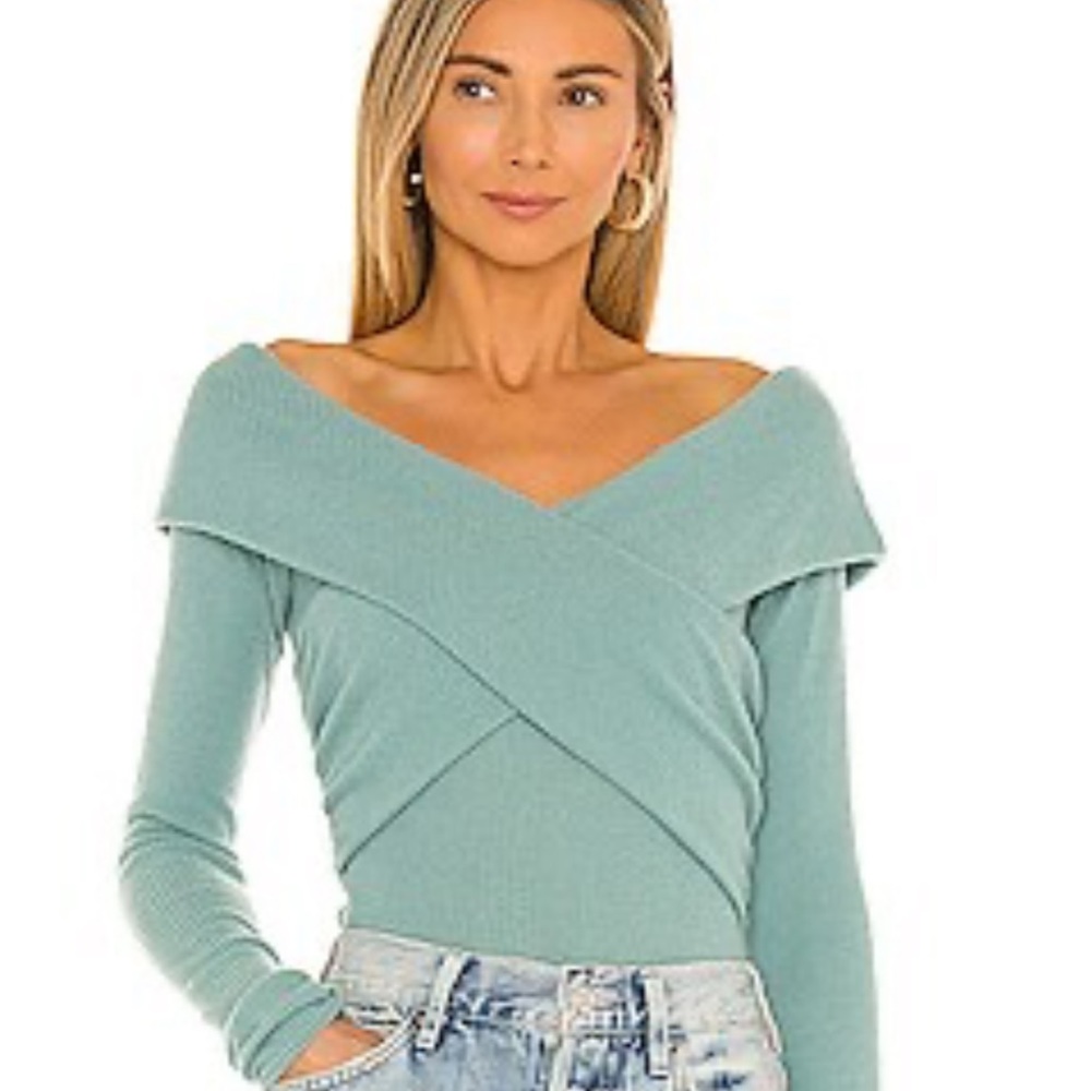 MARLEY TOP IN JUNIPER BERRY